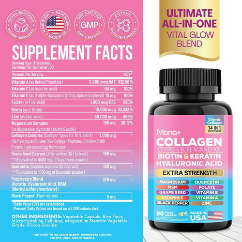 Mana - Collagen With Biotin & Keratin