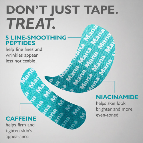 Mana Peptide Skinjection Peptide Infused Face + Eye Tape