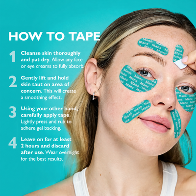Mana Peptide Skinjection Peptide Infused Face + Eye Tape