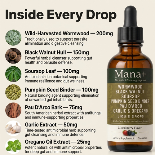 Mana Wormwood Herbal Drops