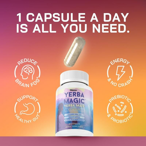 Manaplus -  Yerba Mate Capsules